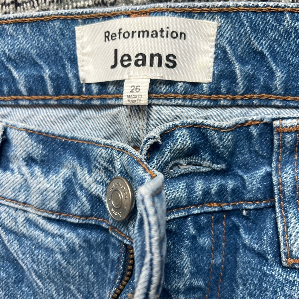 Reformation Classic Blue Jeans